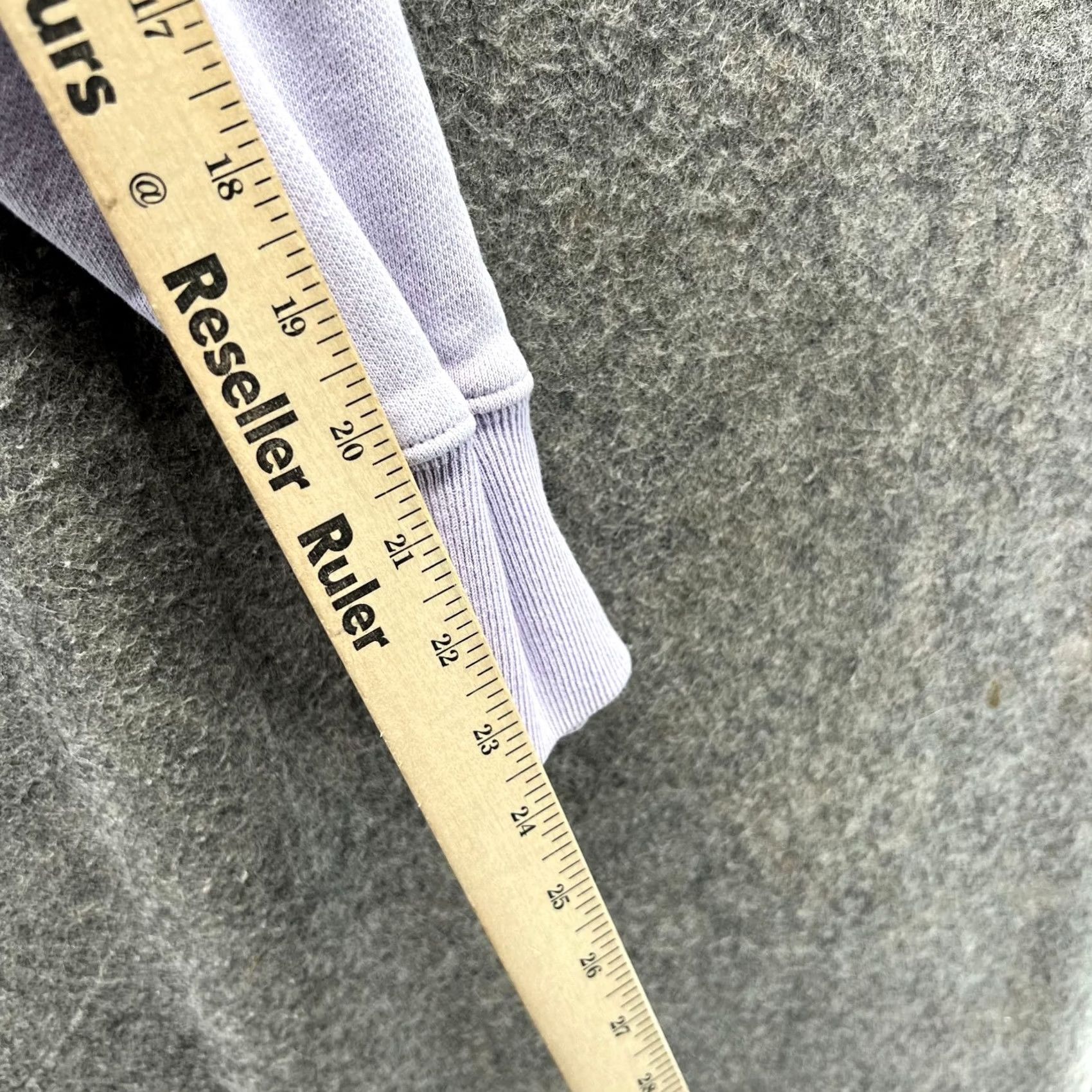 Champion VTG Champion Hoodie Womens XS Purple Reversible Weave Pullover Cropped Sweatshirt Size XS / US 0-2 / IT 36-38 - 5 Thumbnail