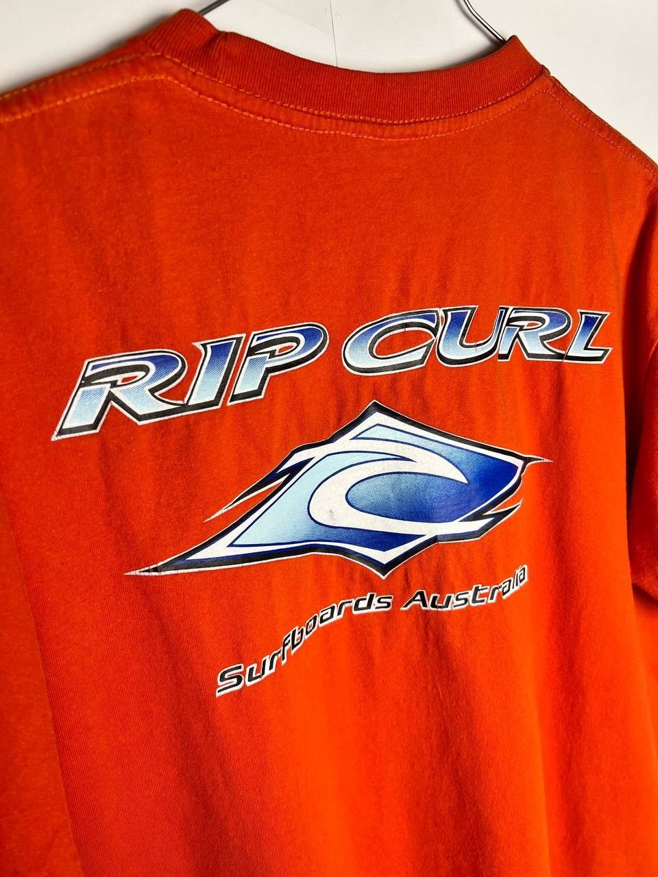 Ripcurl 90s Vintage Rip Curl Surfing Australia Orange Rare T-Shirt Size US L / EU 52-54 / 3 - 1 Thumbnail