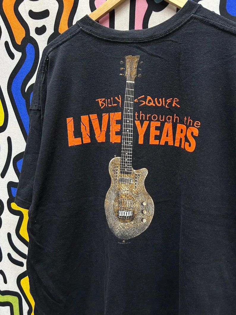 Band Tees Vintage 2000s Billy Squier tshirt size 2XL Size US XXL / EU 58 / 5 - 1 Thumbnail