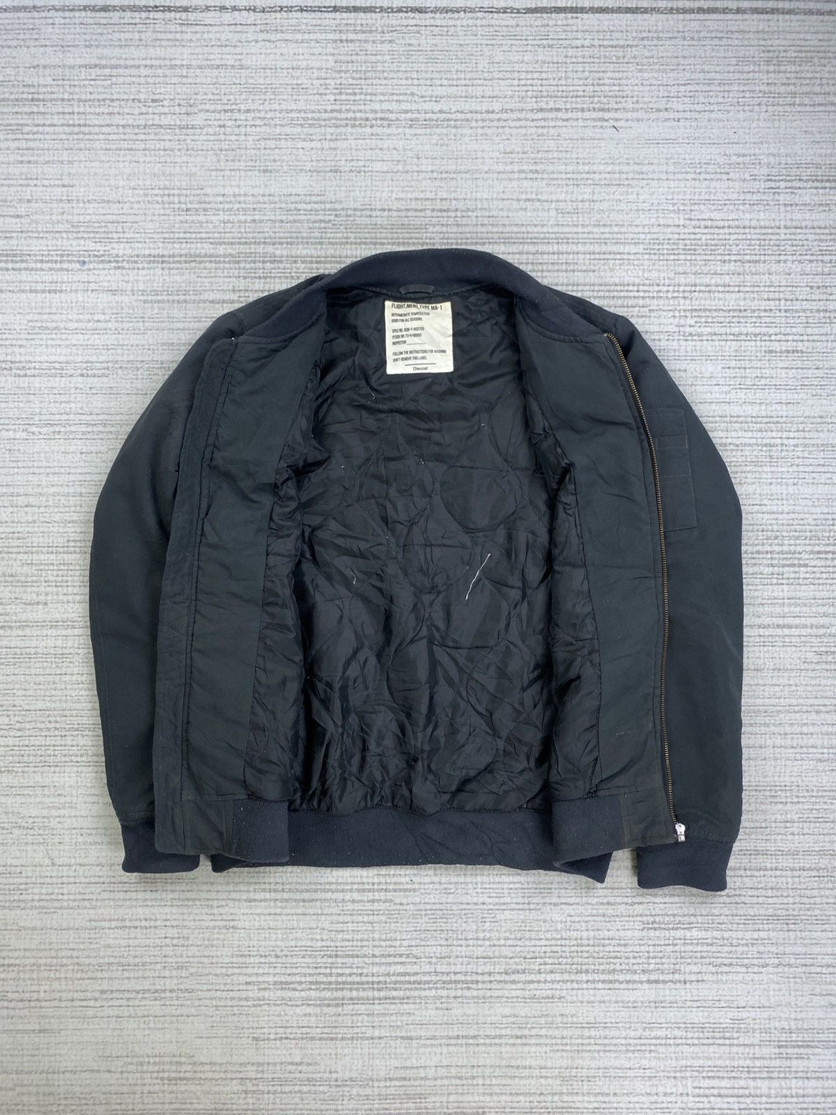 Japanese Brand Discoat Type MA-1 Flight Bomber Jacket Size US M / EU 48-50 / 2 - 5 Thumbnail