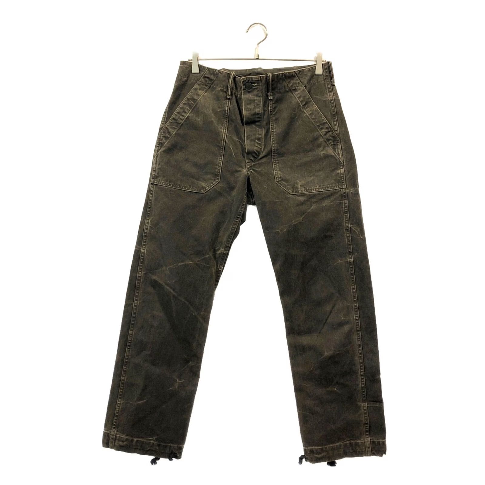 Ralph Lauren RRL Ralph Lauren Kerr Utility Pants W28 Black Cotton Men’s Casual Pre-owned Size US 28 / EU 44 - 2 Thumbnail