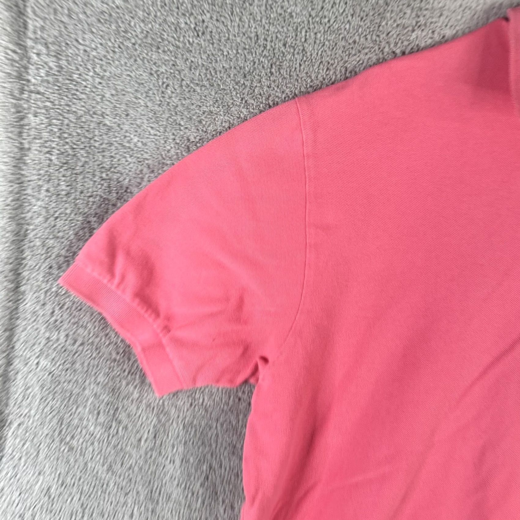 Polo Ralph Lauren Polo by Ralph Lauren Polo Shirt Mens XL Pink Solid Short Sleeve Pony Logo Casual Size US XL / EU 56 / 4 - 2 Thumbnail