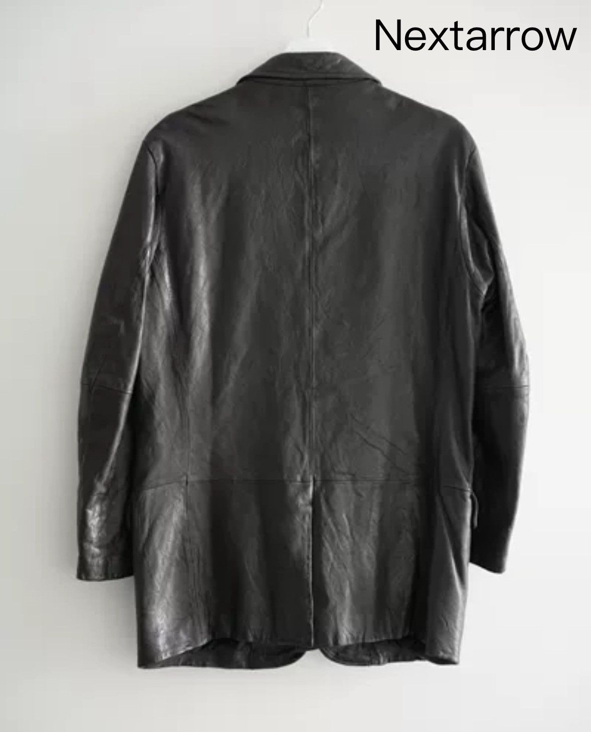 Yohji Yamamoto Yohji Yamamoto 10aw Multi-Button Sheepskin Suit Leather Coat Size US M / EU 48-50 / 2 - 2 Thumbnail