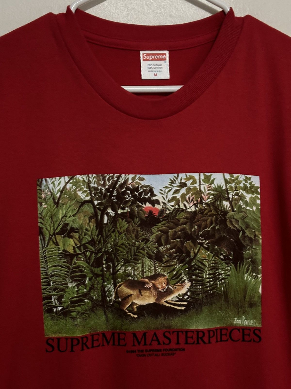 Supreme Supreme Masterpieces Tee Size US M / EU 48-50 / 2 - 2 Thumbnail