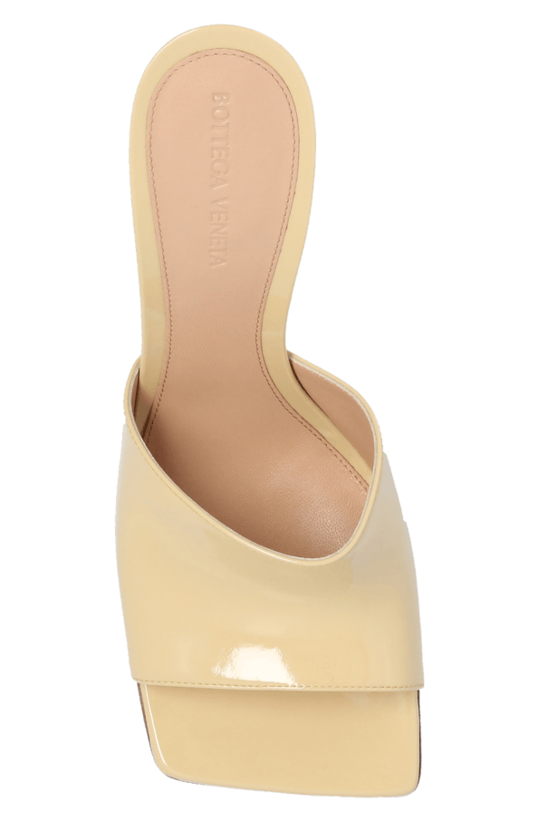 Bottega Veneta o1n1vont1124 Stretch Mules in Beige Size US 7 / IT 37 - 6 Thumbnail