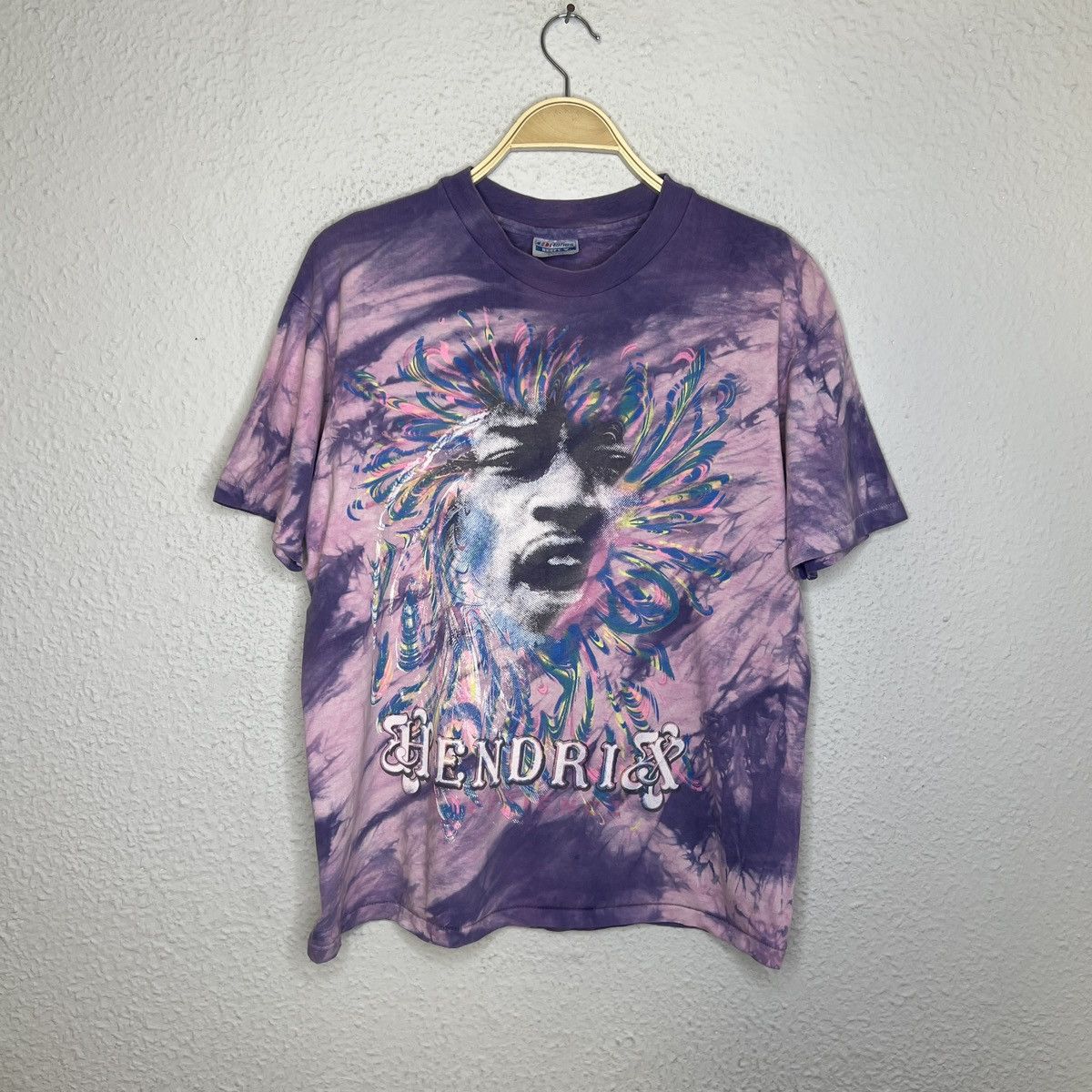 Jimi Hendrix VTG Jimi Hendrix Voodoo Soup Abstract Graphic Tee 