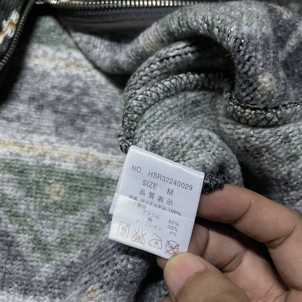 Japanese Brand × Vintage 💥Honey Suckle Rose Double Hold Zipper Knit Hoodie Size US M / EU 48-50 / 2 - 8 Thumbnail