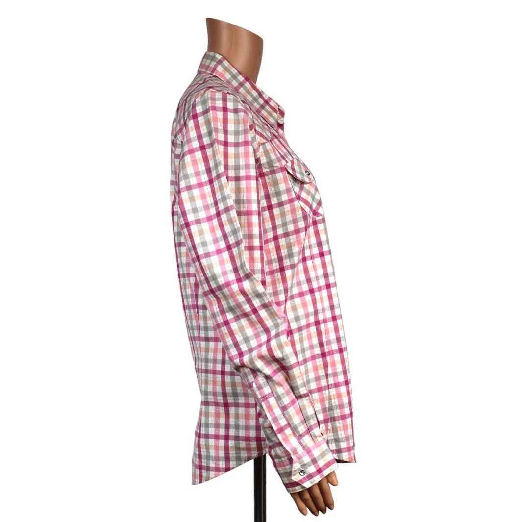 Other Twenty X Long Sleeve Snap Top Women's Size Medium Size M / US 6-8 / IT 42-44 - 2 Thumbnail