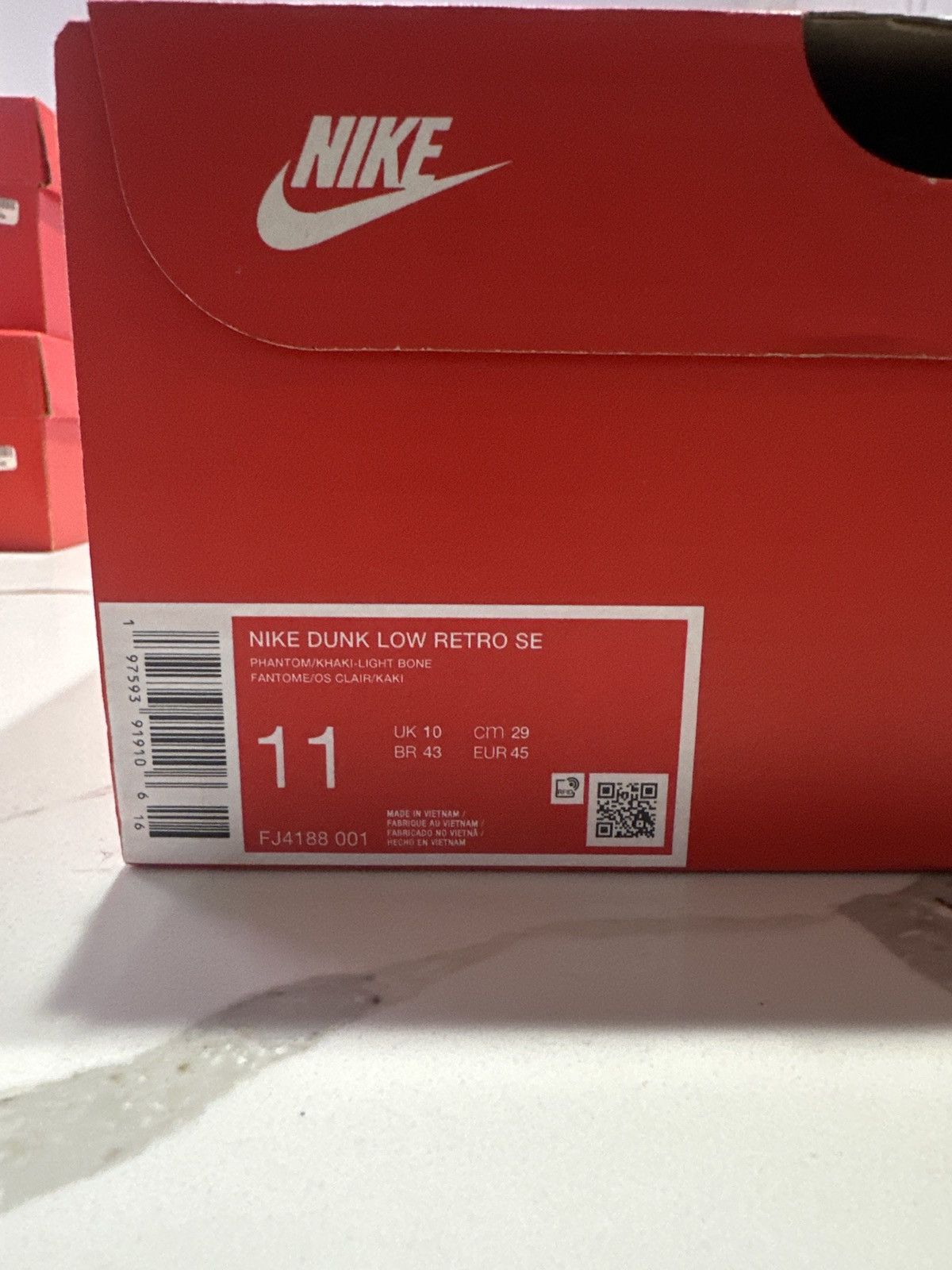 Nike NIKE DUNK LOW SE ‘PHANTOM KHAKI’ Size US 11 / EU 44 - 8 Thumbnail