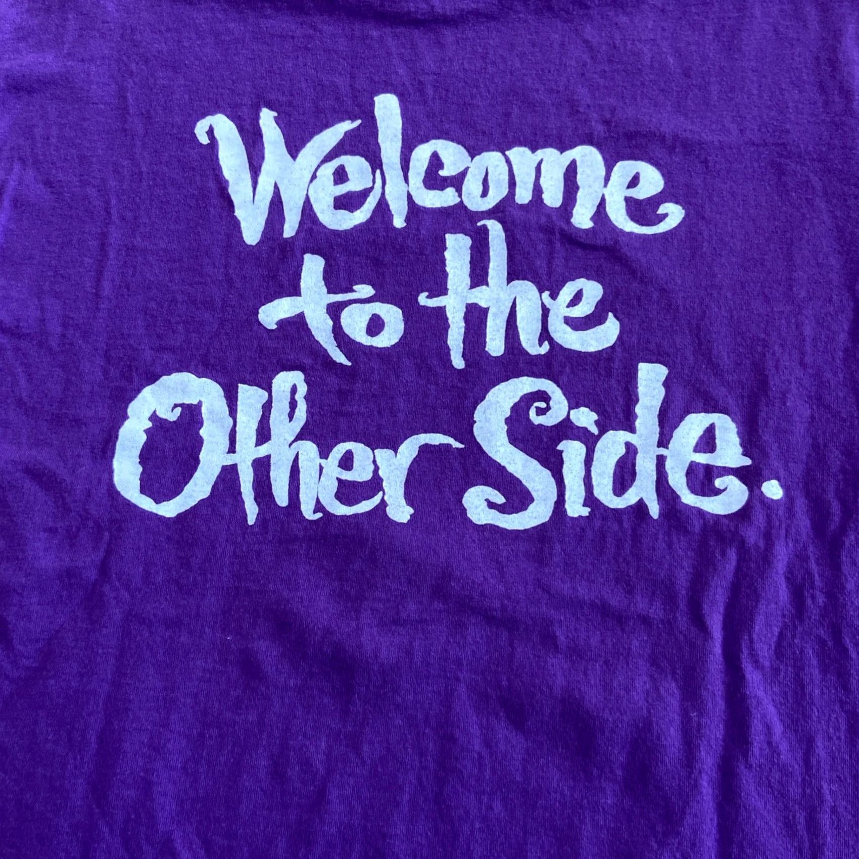 Vintage VINTAGE 90s LOVE POTION NO. 69 T-Shirt Purple XL Skeleteen Oneita Crew Neck Short Sleeve Men's7 Size US L / EU 52-54 / 3 - 7 Thumbnail
