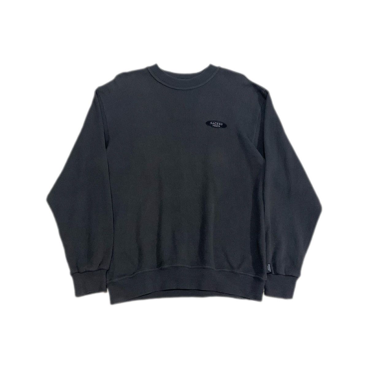 Y's × Yohji Yamamoto 🔥Vintage Sacsny Y’saccs Yohji Yamamoto Thermal Sweater Size US M / EU 48-50 / 2 - 1 Thumbnail