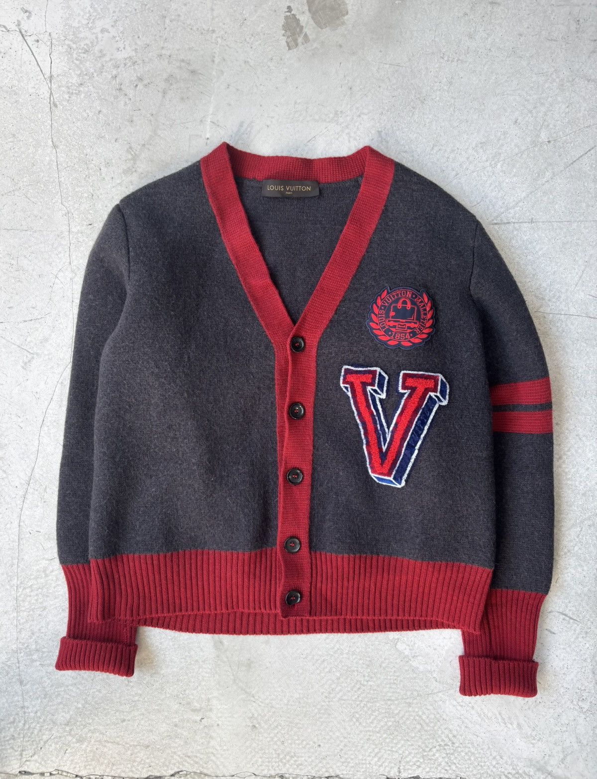 Fragment Design × Louis Vuitton Louis Vuitton x Fragment AW2017 heavy wool cardigan Size US M / EU 48-50 / 2 - 4 Thumbnail