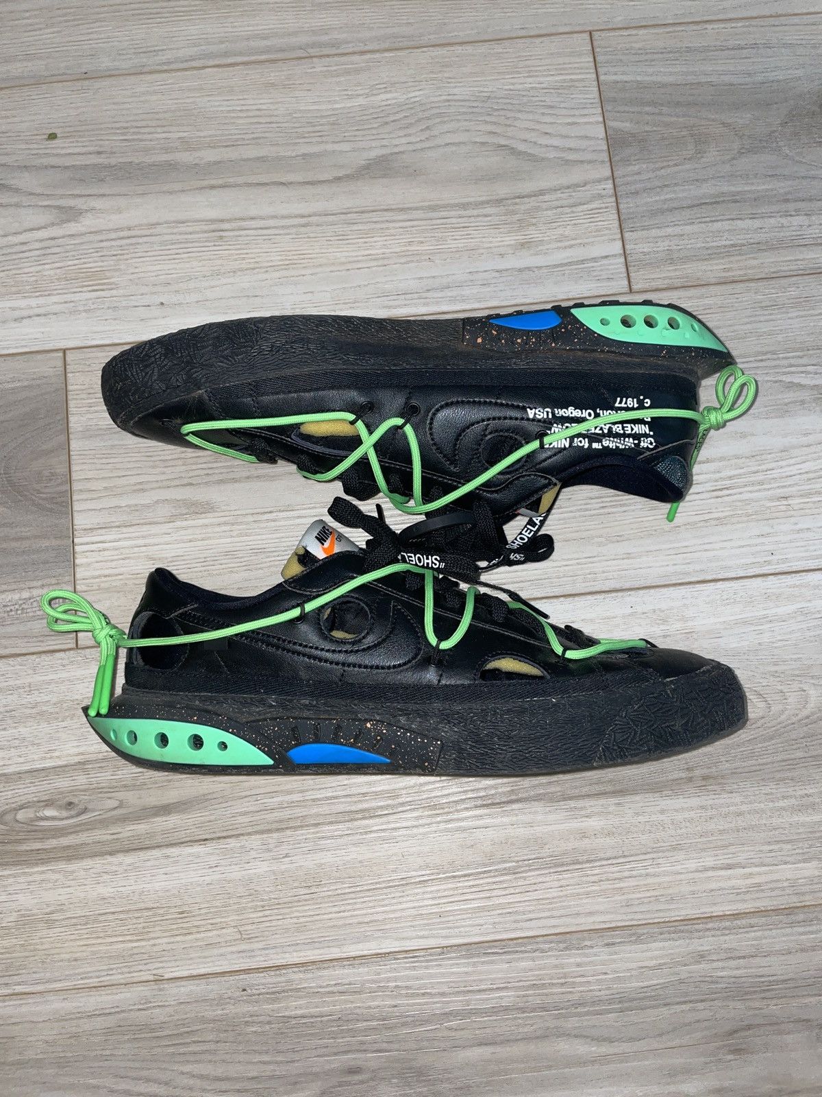 Nike × Off-White Nike x OFF-WHITE Blazer Low Size US 11.5 / EU 44-45 - 1 Thumbnail