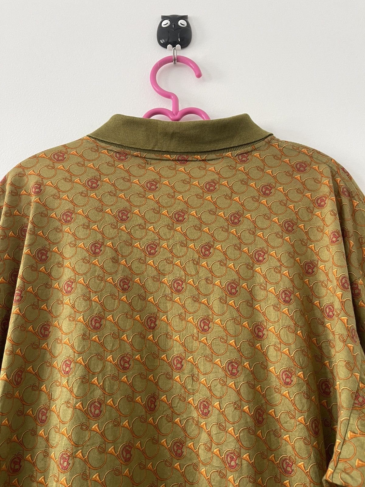 Christian Dior Monsieur Rare Vintage CHRISTIAN DIOR MONSIEUR Gold Chain Luxury Polo Size US L / EU 52-54 / 3 - 8 Thumbnail
