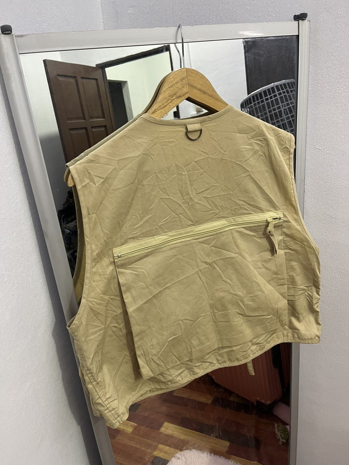 Japanese Brand BASTET Multi Pocket Fishing Vest Big Back Pocket Size US L / EU 52-54 / 3 - 10 Thumbnail