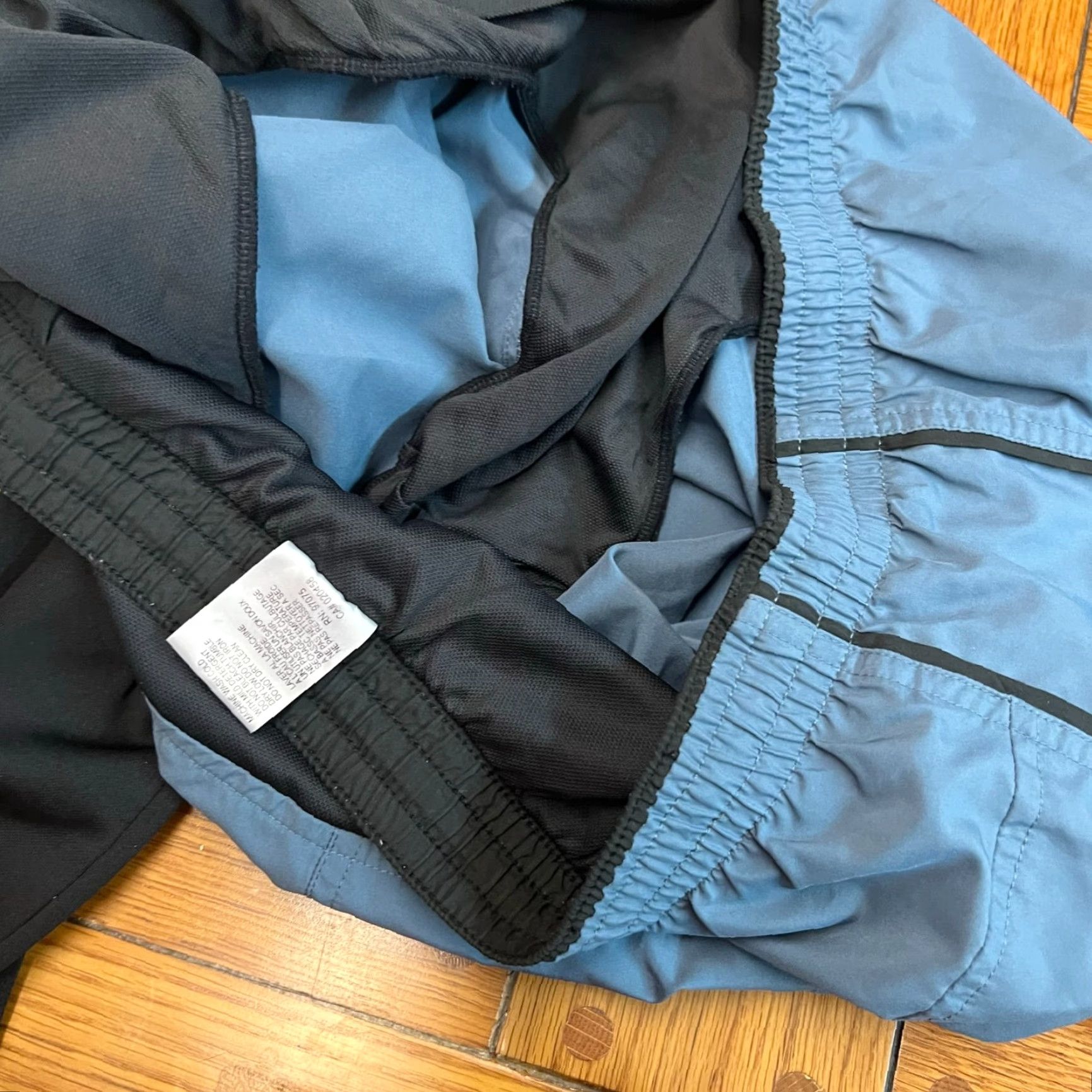 Vintage Hind Race Ready Running Jogging Mens Blue Lined Shorts Rear Pocket XL Hind Size US 36 / EU 52 - 5 Thumbnail