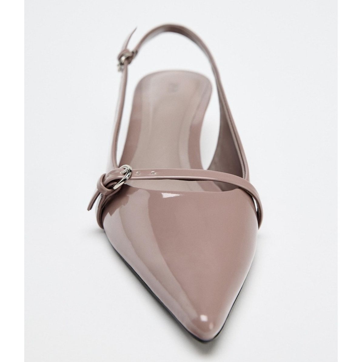 Zara ZARA Pointed Toe Kitten Heels NWT Size US 10 / IT 40 - 11 Thumbnail