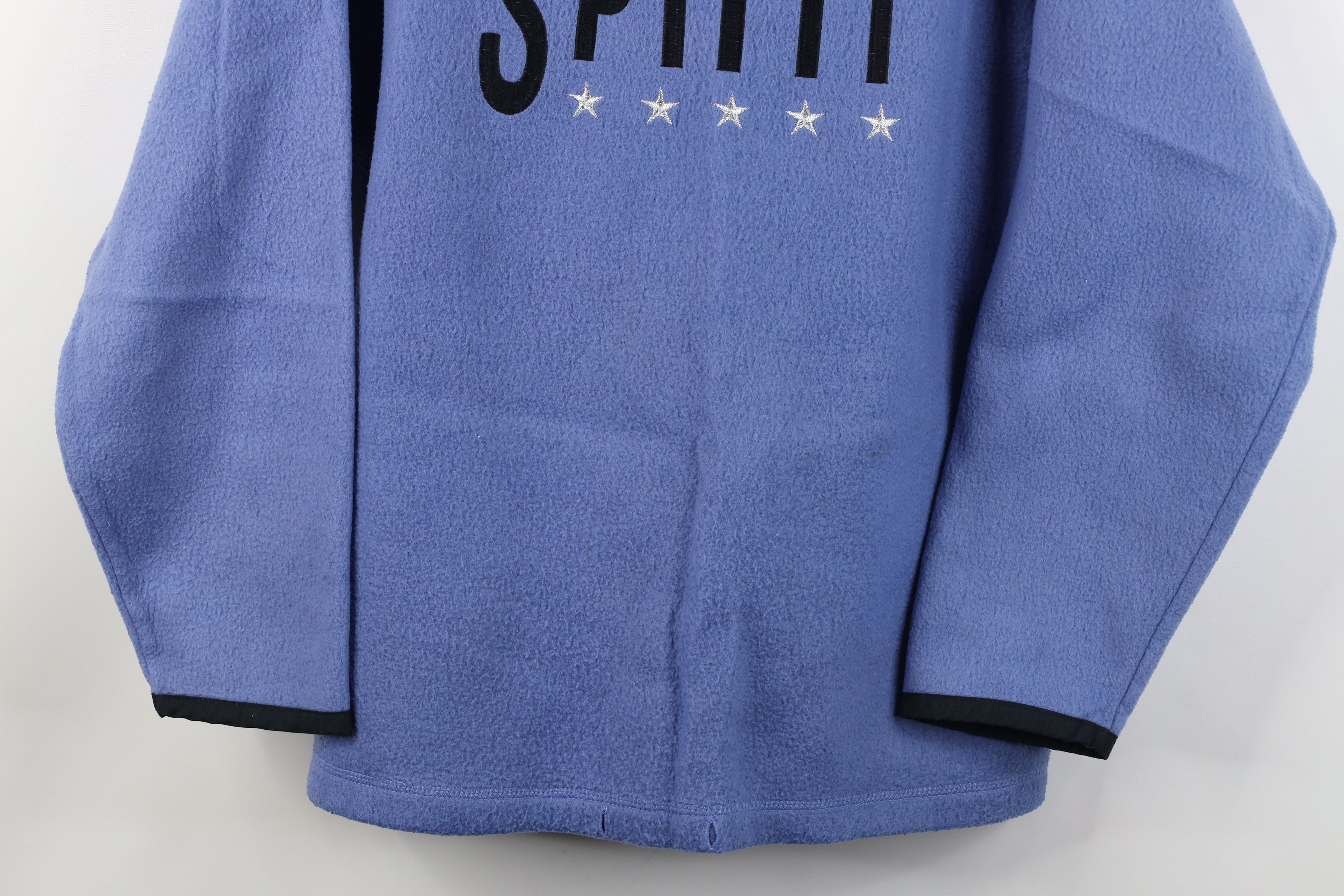 Vintage Vintage 90s Pro Spirit Babydoll Fleece Mock Neck Sweater Size M / US 6-8 / IT 42-44 - 3 Thumbnail
