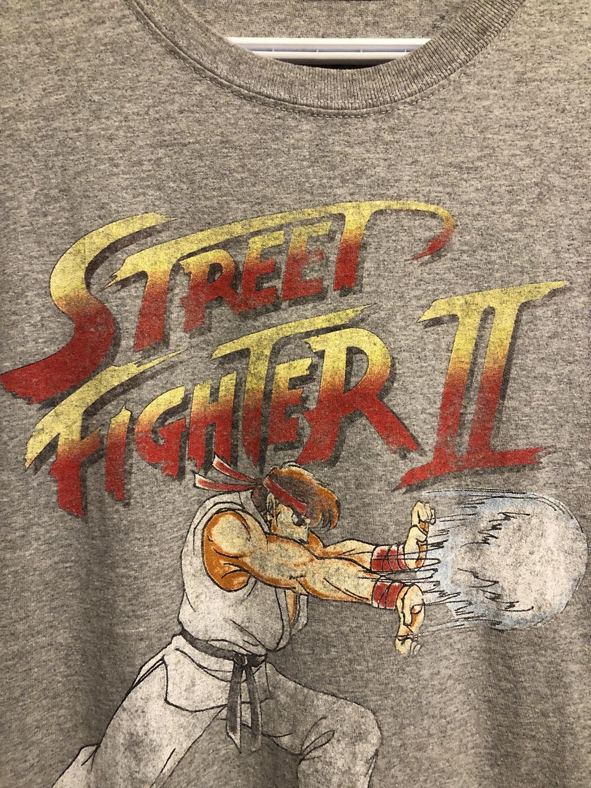 Japanese Brand × Street Fighter × Vintage Vintage Faded Y2K Capcom Street Fighter II T Shirt Ryu Size US L / EU 52-54 / 3 - 2 Thumbnail