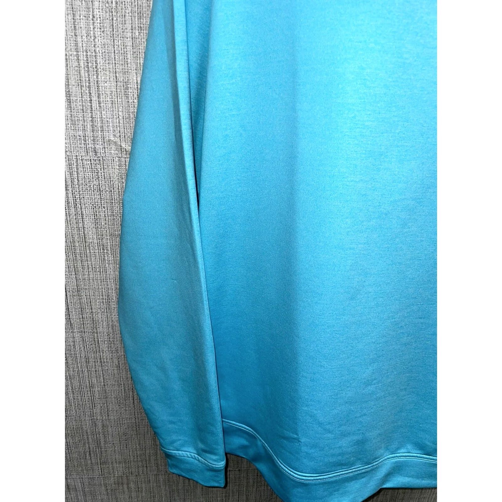 Peter Millar Peter Millar Light Blue Half Zip Pullover Mens XL Sweater ZIP Blue Mens XL Size US XL / EU 56 / 4 - 6 Thumbnail