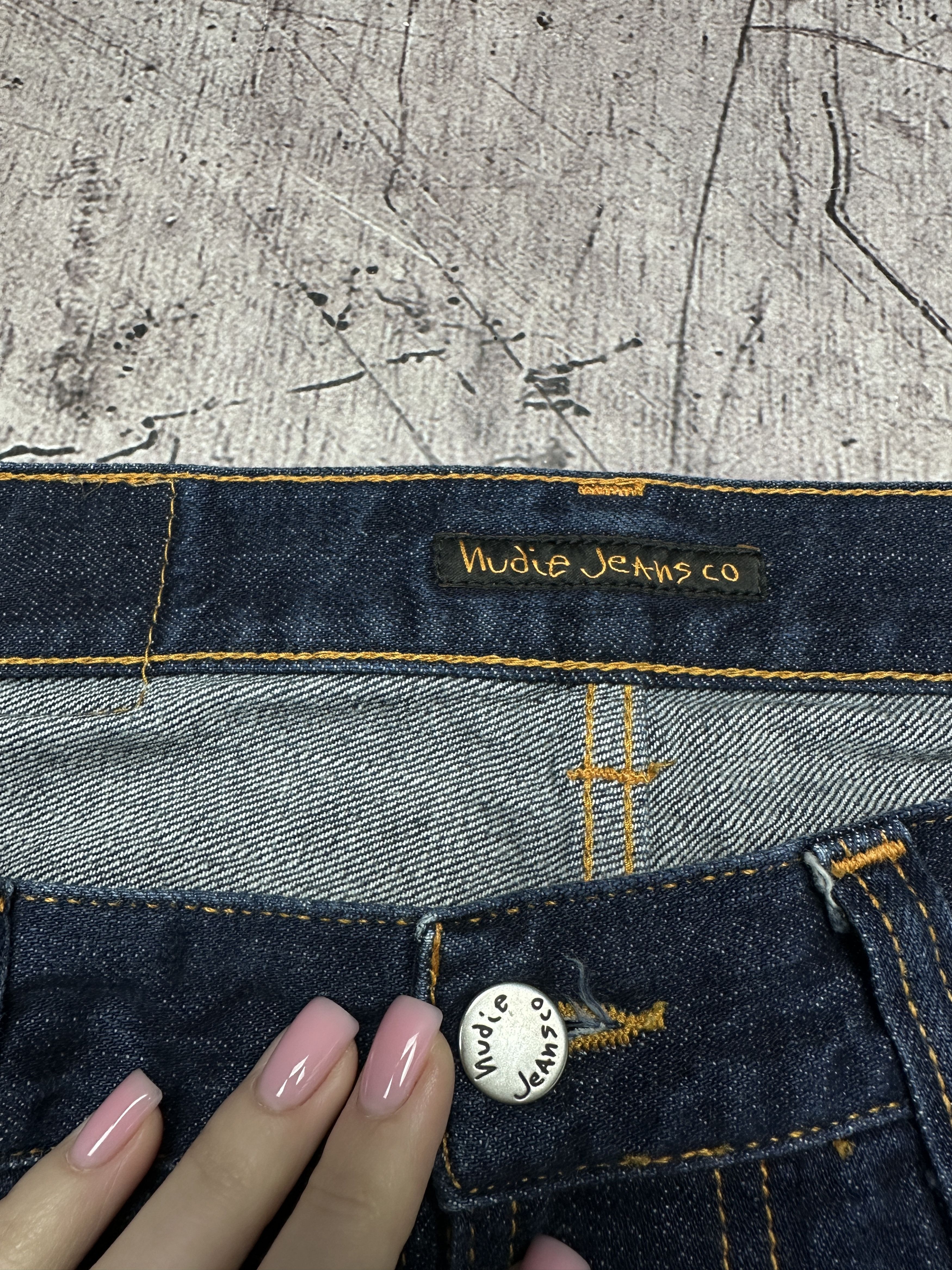Japanese Brand Nudie Jeans Thin Finn Mens Selvadge Denim Pants Size US 31 - 7 Thumbnail