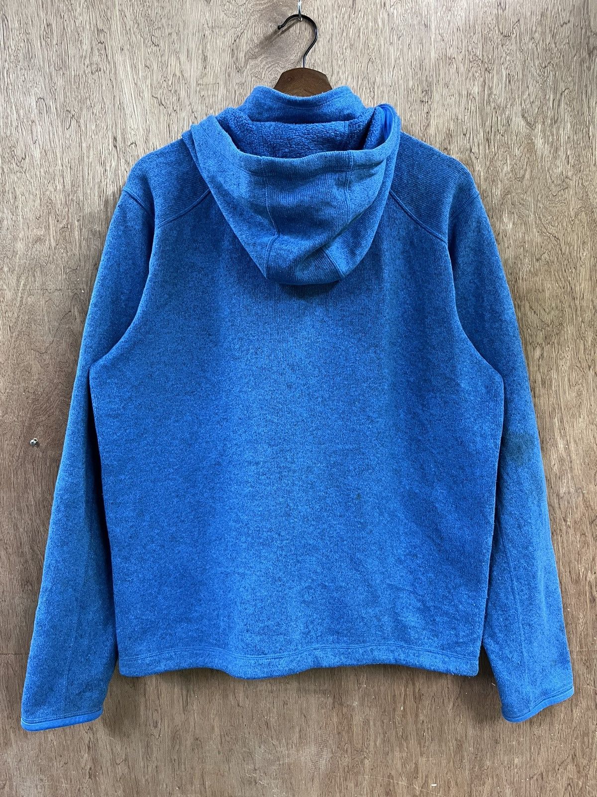 Patagonia × Vintage ⚡️STEALS⚡️Patagonia Zipper Hoodie Fleece Jacket Size US L / EU 52-54 / 3 - 3 Thumbnail