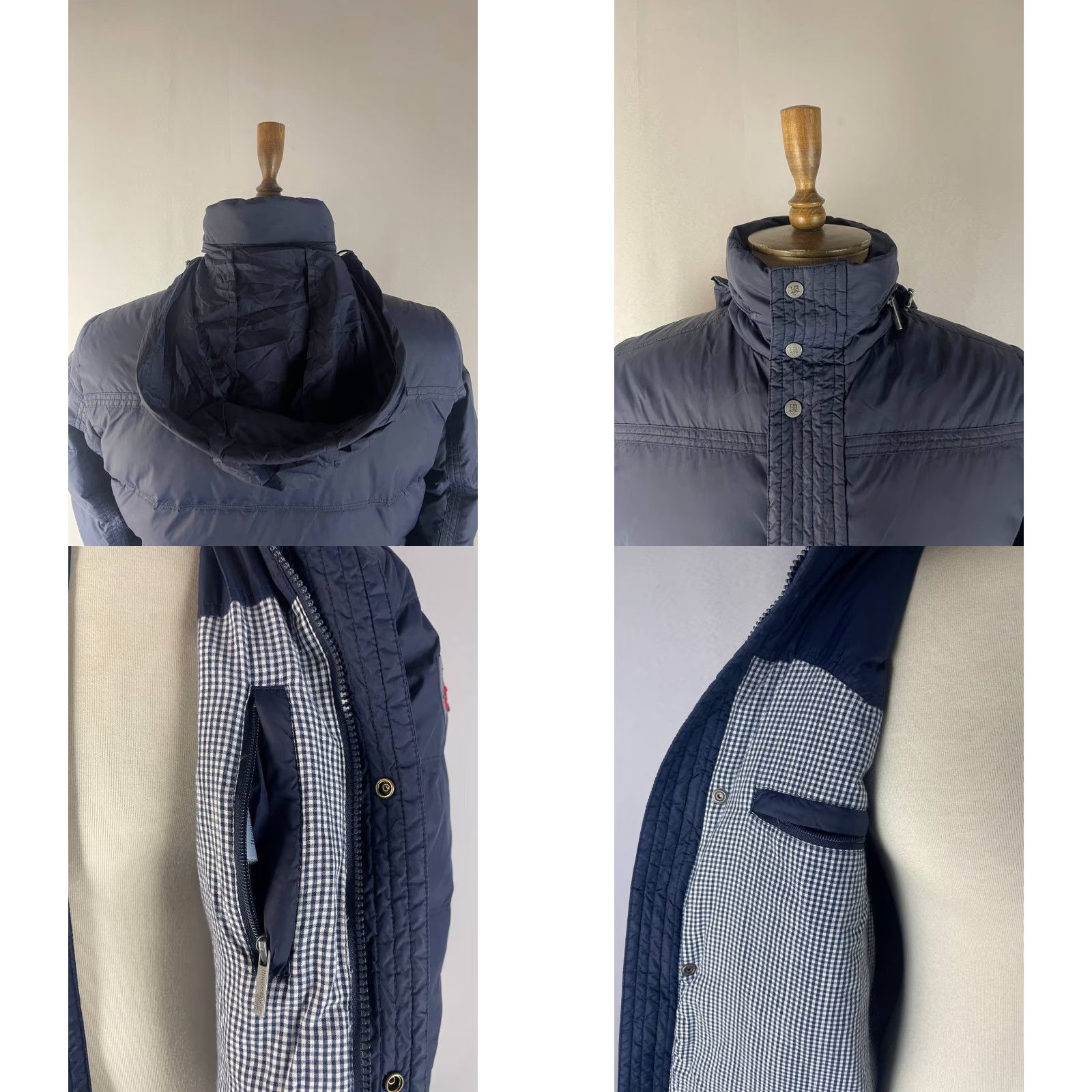 Harmont & Blaine Harmont & Blaine Jacket Mens Puffer Blue Cotton Long Sleeve Zip M Size US M / EU 48-50 / 2 - 10 Thumbnail