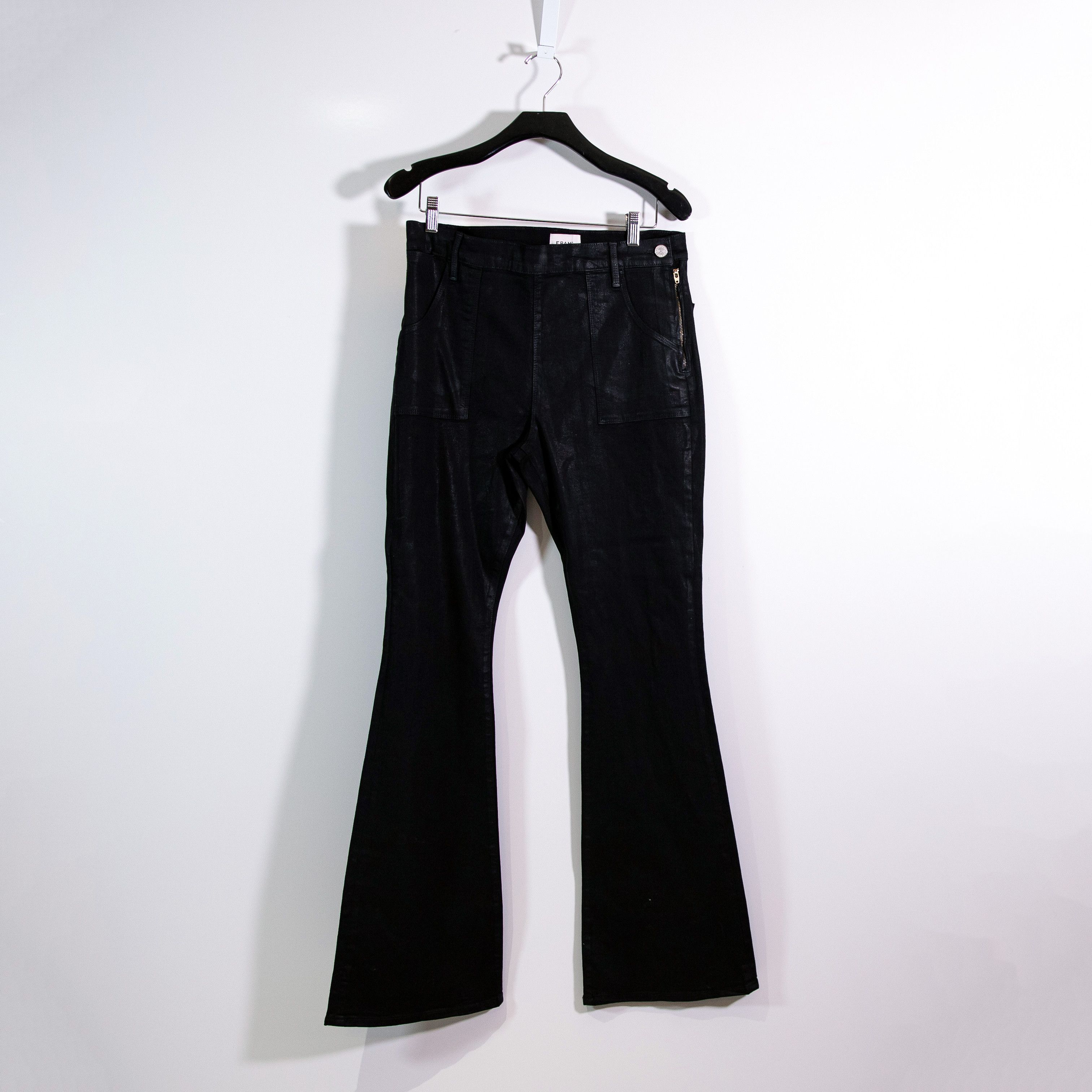 Rag & Bone Frame Denim Le Flare de Francois High Rise Size 33" - 1 Thumbnail
