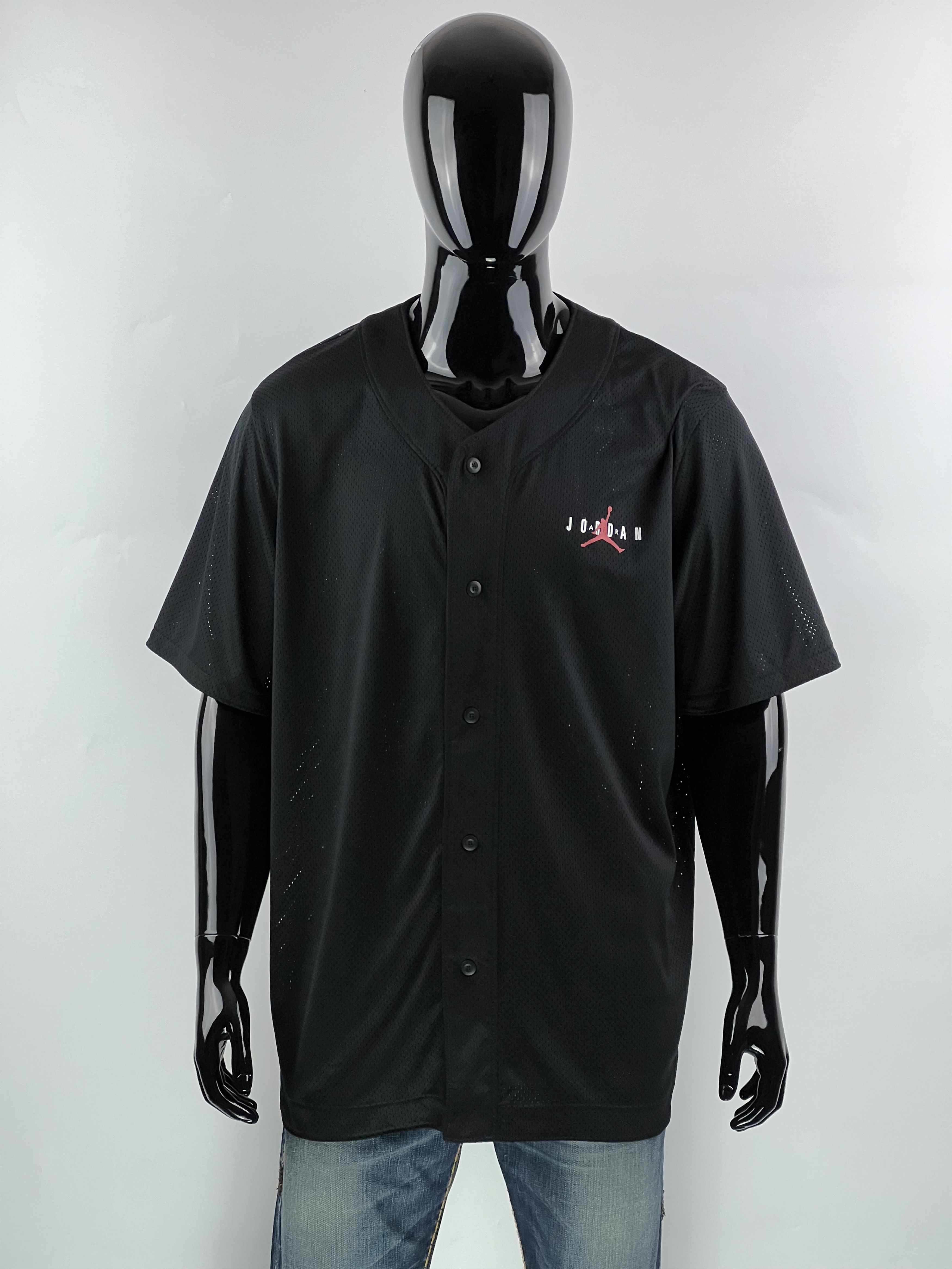 Jordan Brand Jordan Black Mesh Jersey Size XXL Size US XXL / EU 58 / 5 - 1 Thumbnail