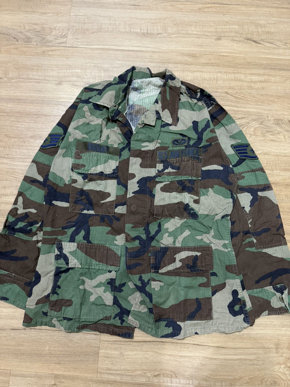 Vintage Us Army Woodlands Jacket