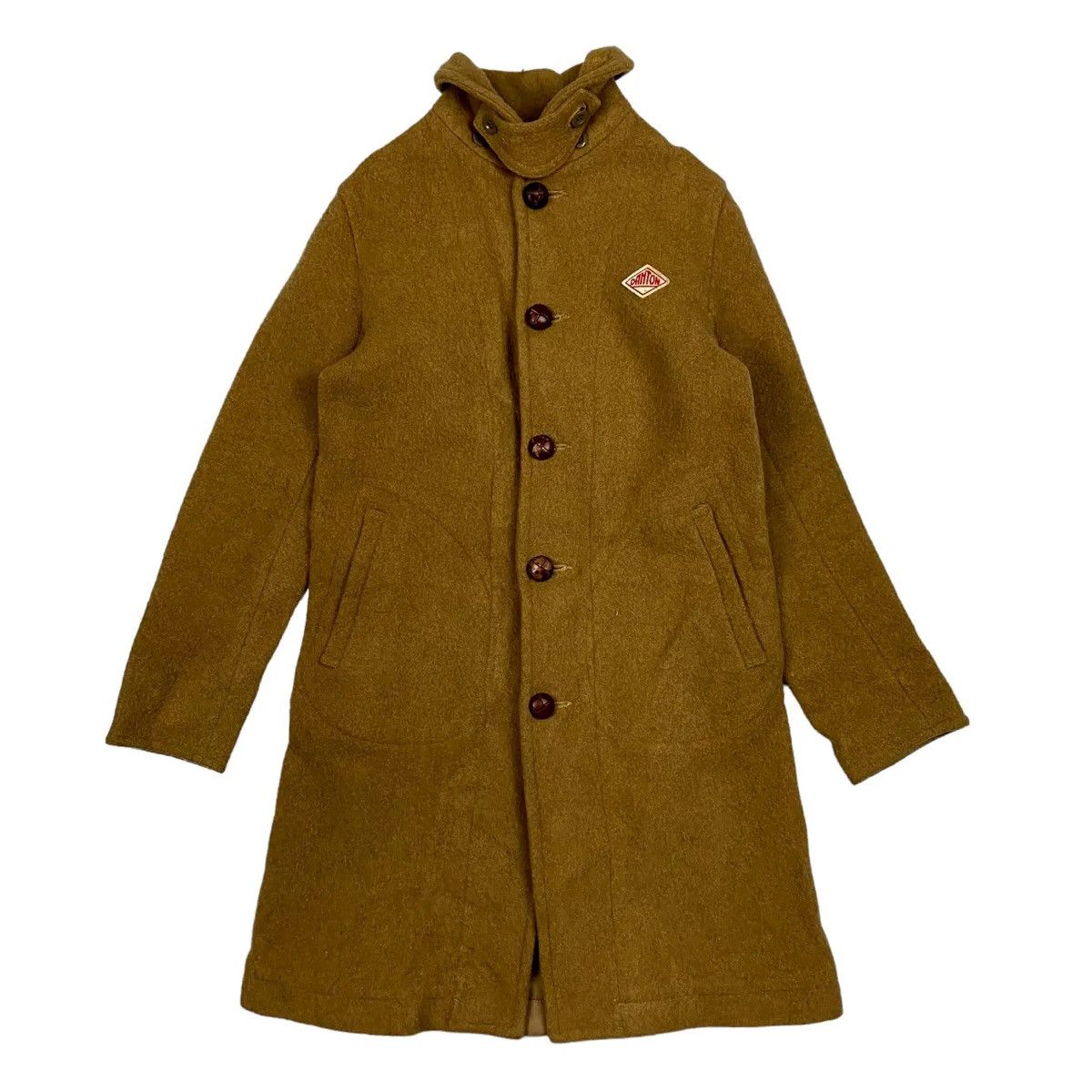 Danton ✅️Danton Wool Long Jacket Brown Size US S / EU 44-46 / 1 - 1 Thumbnail