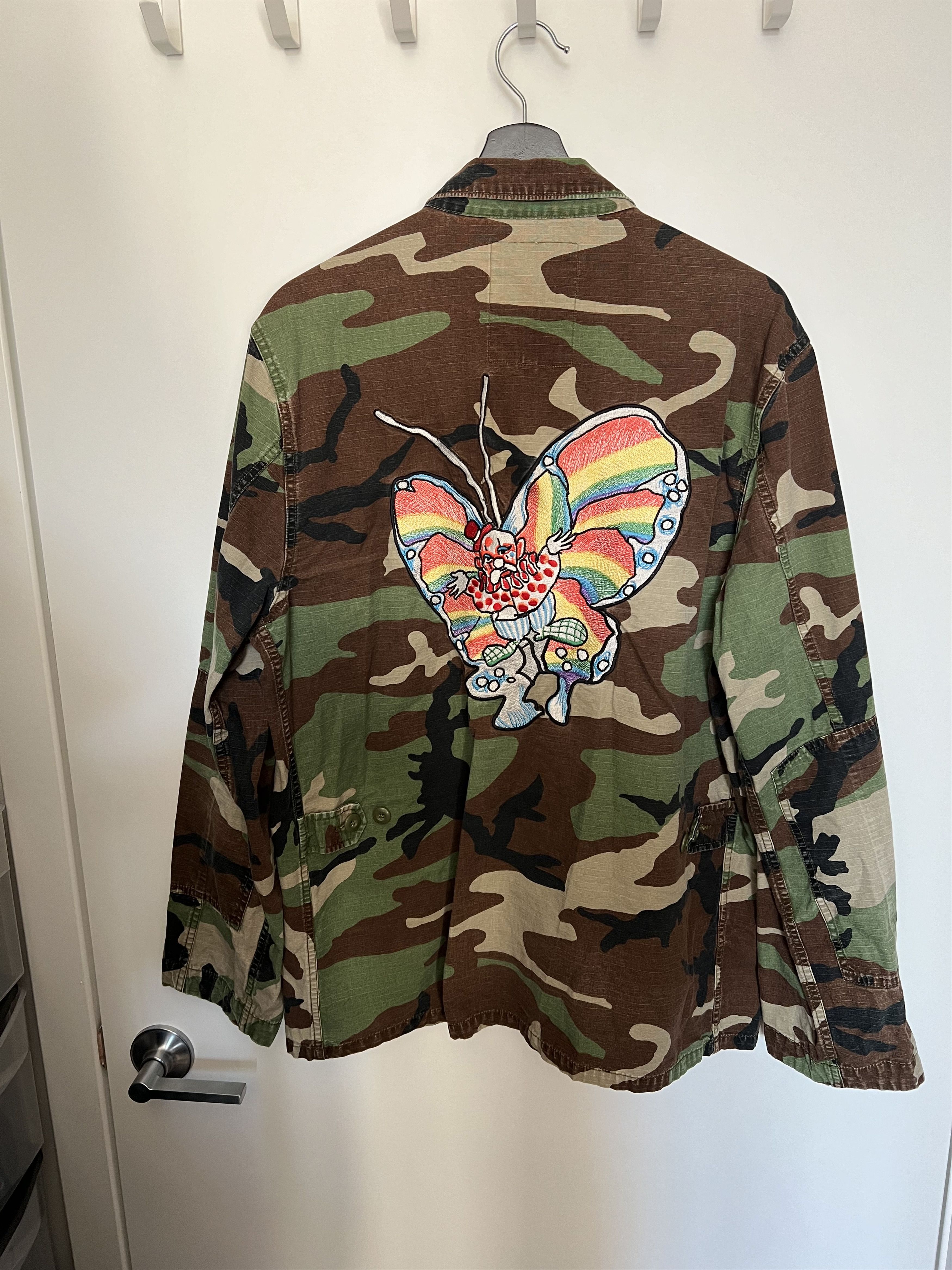 Supreme Supreme Gonz Camo Butterfly BDU Jacket | Grailed