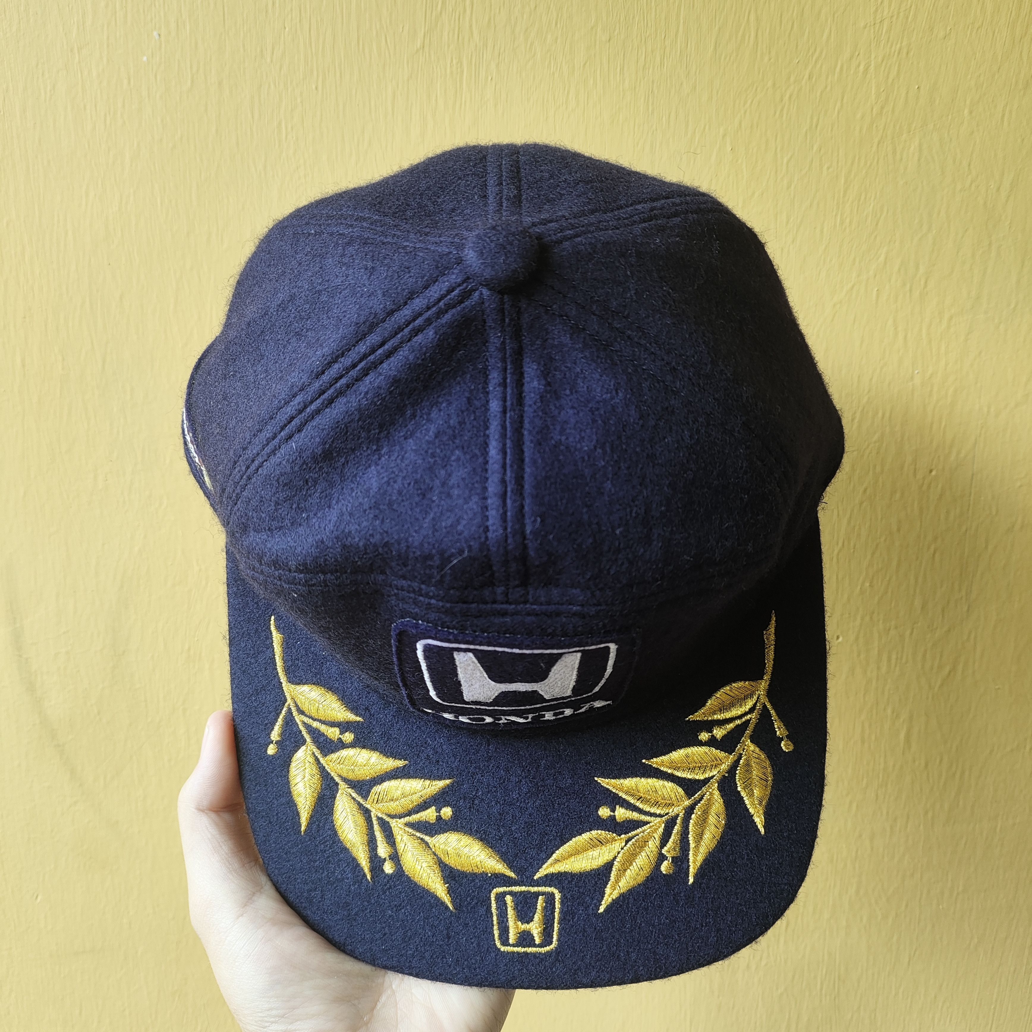 Honda × Vintage Vintage Honda F1 Racing Grand Prix Wool Cap Size ONE SIZE - 6 Thumbnail