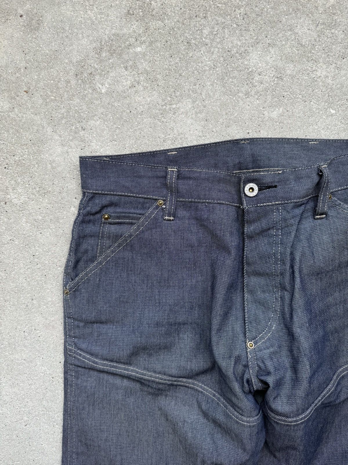 G-Star Vintage G-Star Raw Double Knee Jeans Size US 32 / EU 48 - 10 Thumbnail
