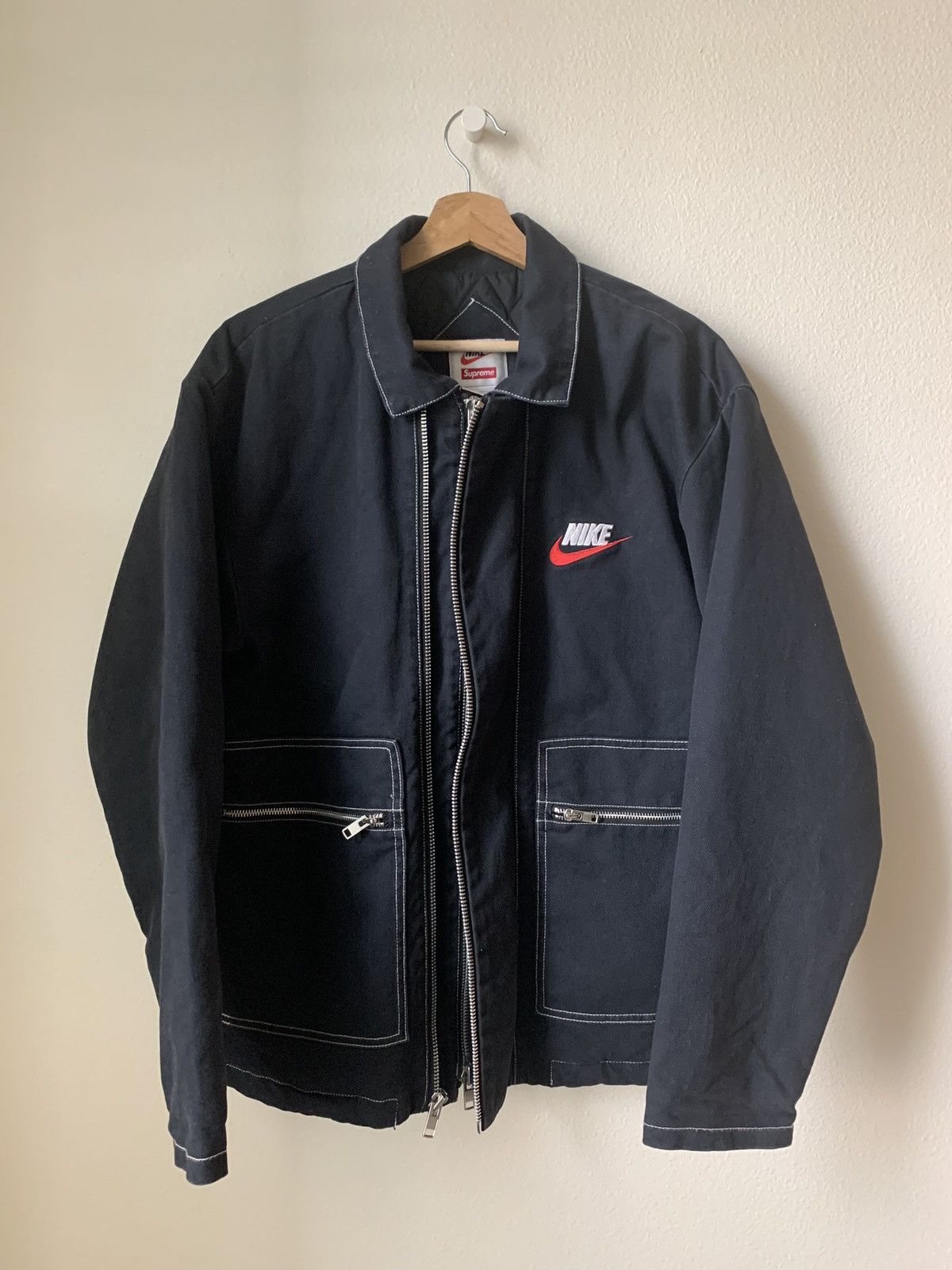 Nike × Supreme Supreme Nike double zip canvas jacket Size US M / EU 48-50 / 2 - 1 Thumbnail