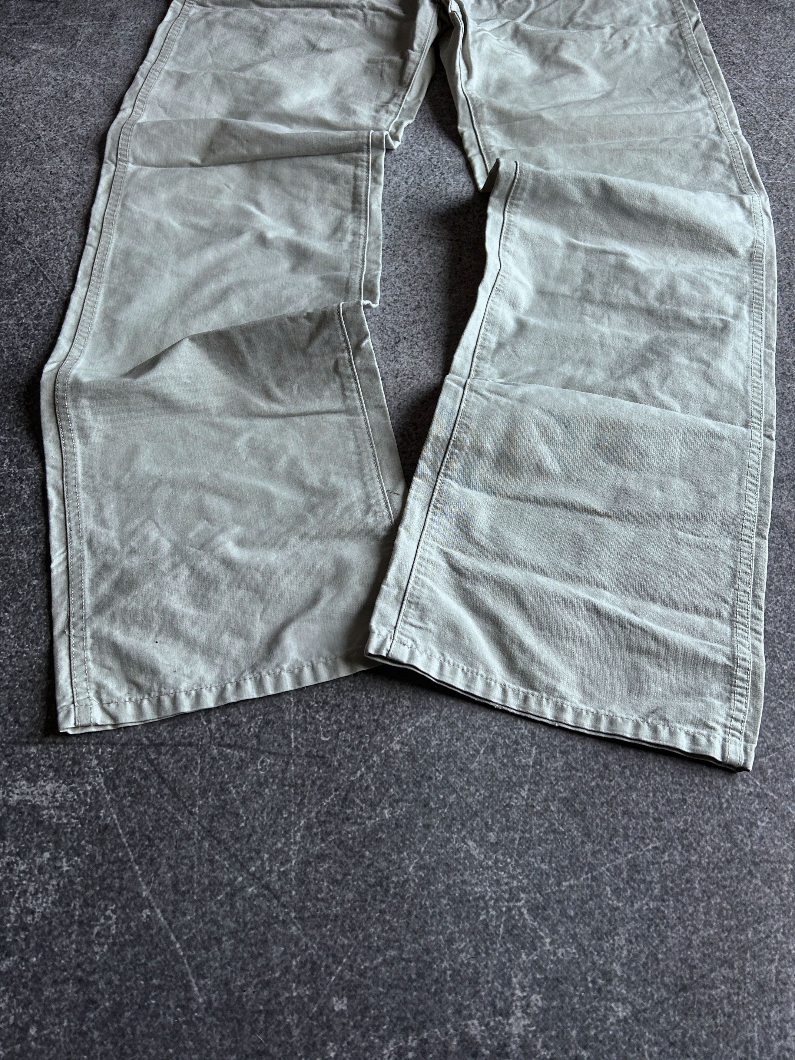 Vintage VTG Yohji Yamamoto Balenciaga Style BAGGY Jeans 90s Size US 32 / EU 48 - 3 Thumbnail