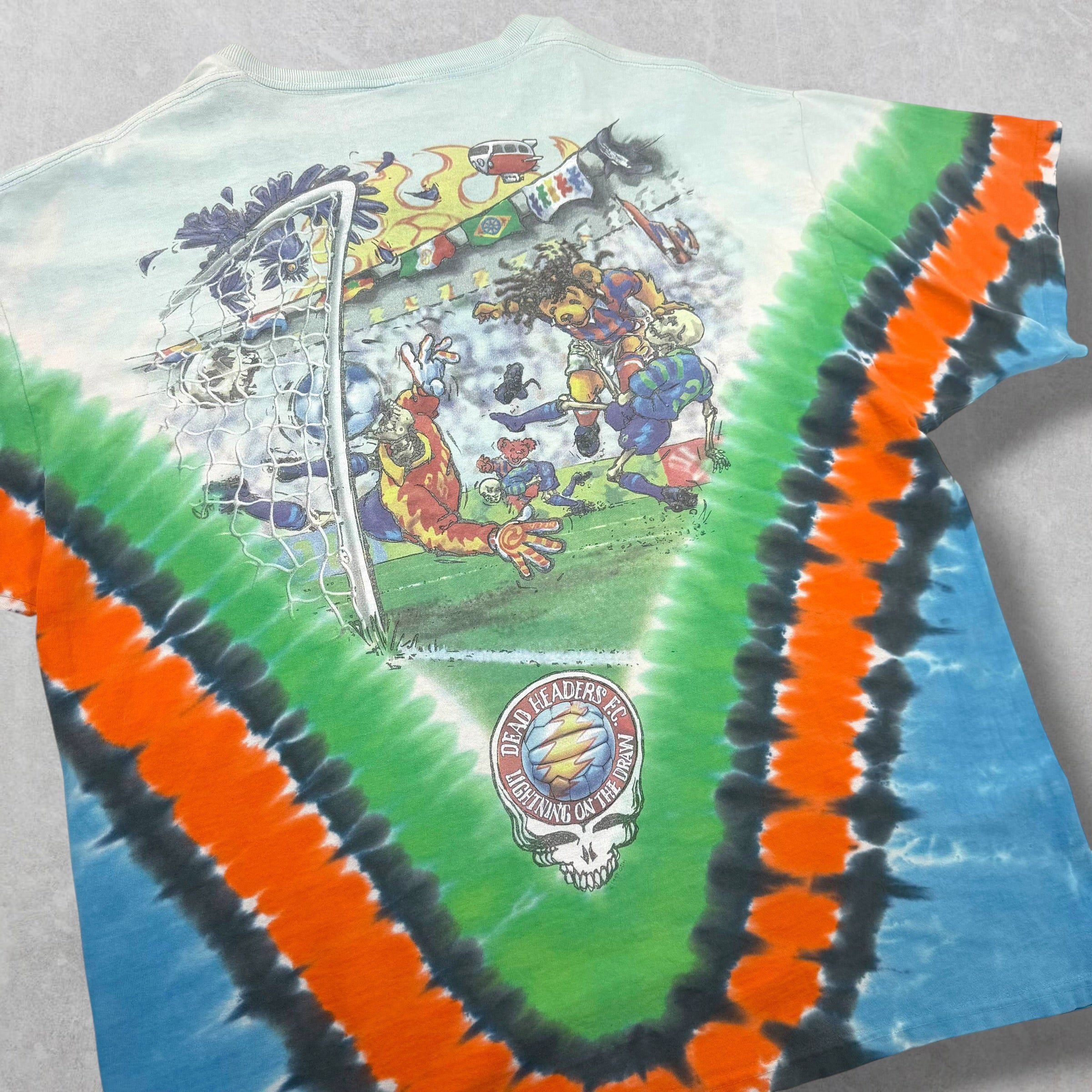 Grateful Dead Vintage '97 Grateful Dead 'Dead Headers FC' Tee XL Size US XL / EU 56 / 4 - 4 Thumbnail