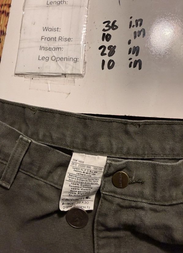 Carhartt Vintage Carhartt Canvas Carpenter Pants Size US 36 / EU 52 - 5 Thumbnail