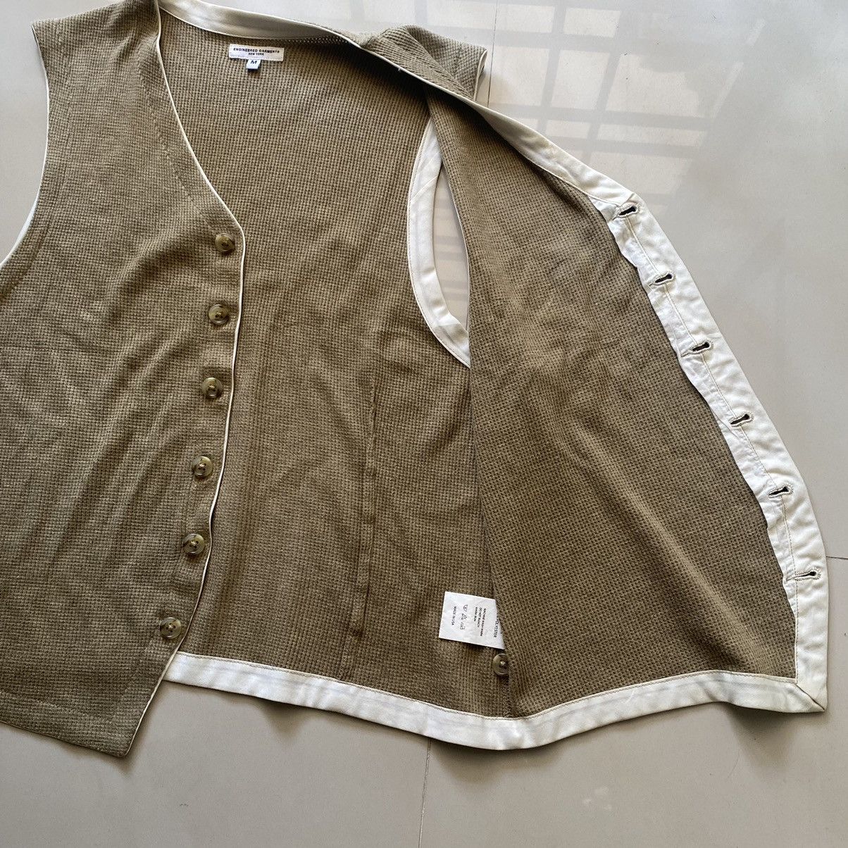 Engineered Garments gray cotton blazer + cotton waist Size US M / EU 48-50 / 2 - 22 Thumbnail