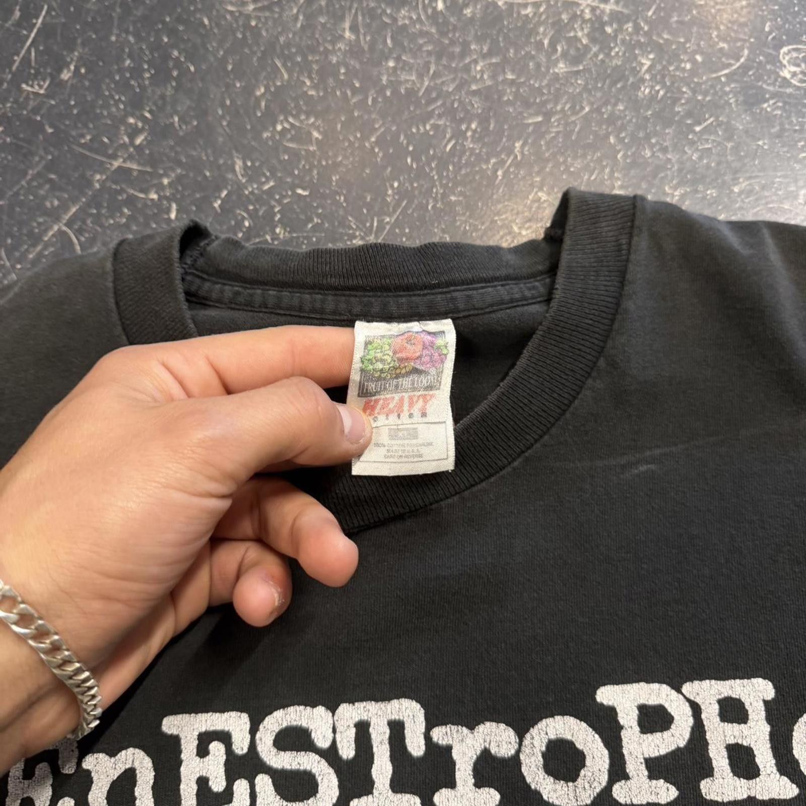 Band Tees Vintage Rare 1994 Benestrophe Sensory Deprivation Tour Tee Size US XL / EU 56 / 4 - 6 Thumbnail