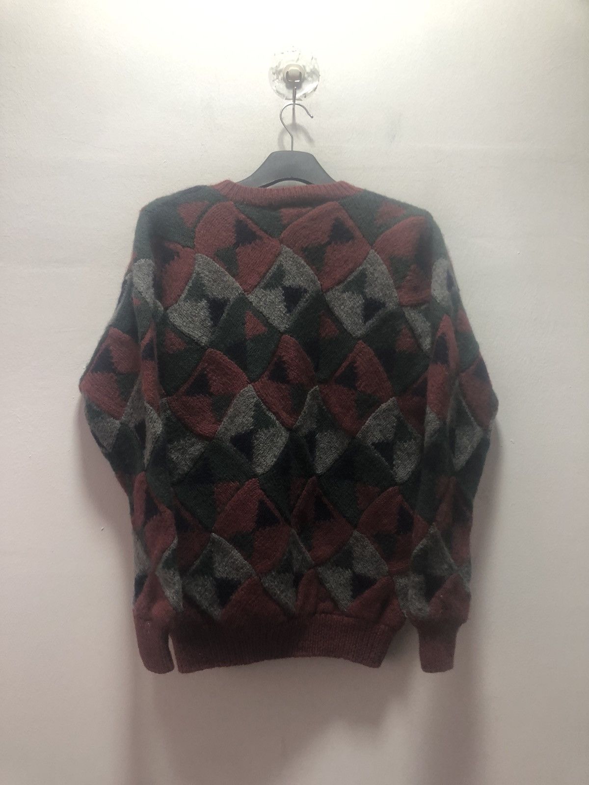 Bill Blass BILL BLASS Sweater Knitwear Wool Colourblock Size US M / EU 48-50 / 2 - 5 Thumbnail