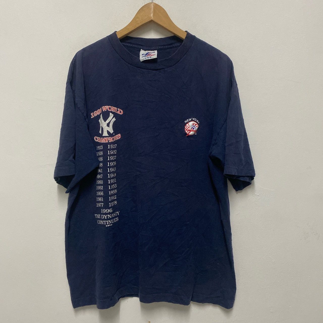 Vintage New York Yankees 1996 world championship