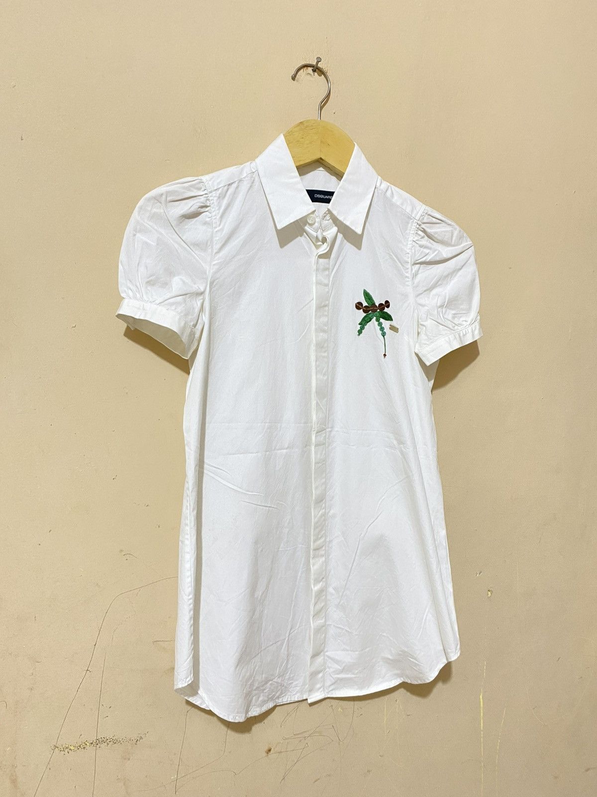 Dsquared2 Dsquared2 White Blouse Shirt Size XS / US 0-2 / IT 36-38 - 2 Thumbnail