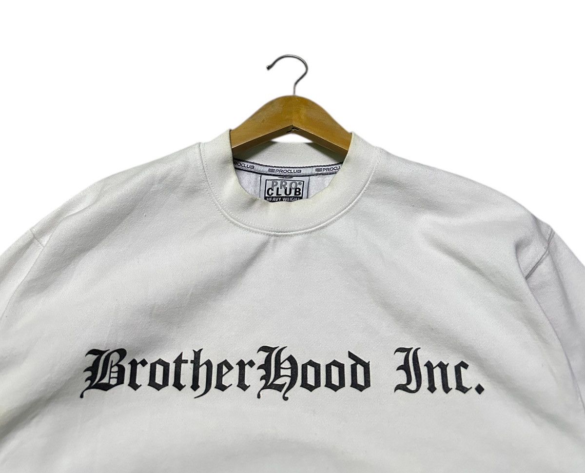 Japanese Brand Brotherhood gangster nation by proclub pullover sweatshirt Size US L / EU 52-54 / 3 - 4 Thumbnail