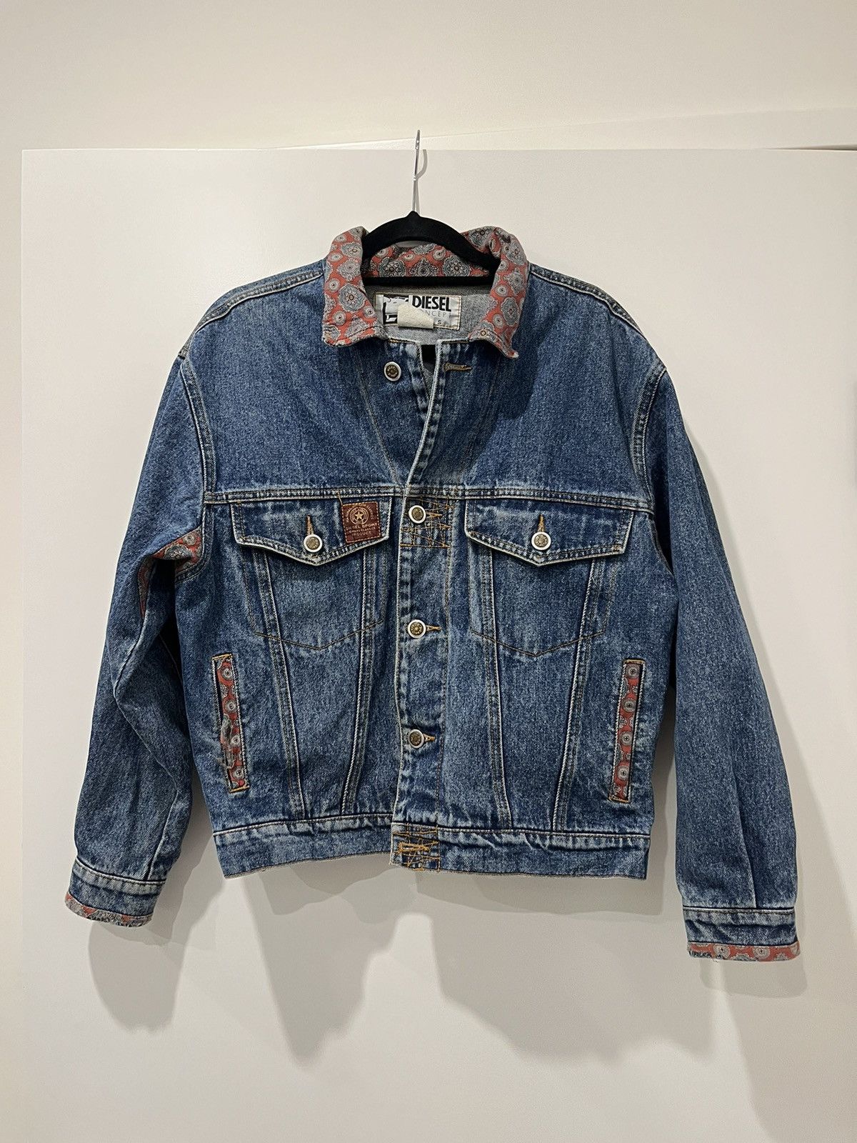 Diesel DIESEL Concept vintage denim jacket women’s size S Size S / US 4 / IT 40 - 1 Thumbnail
