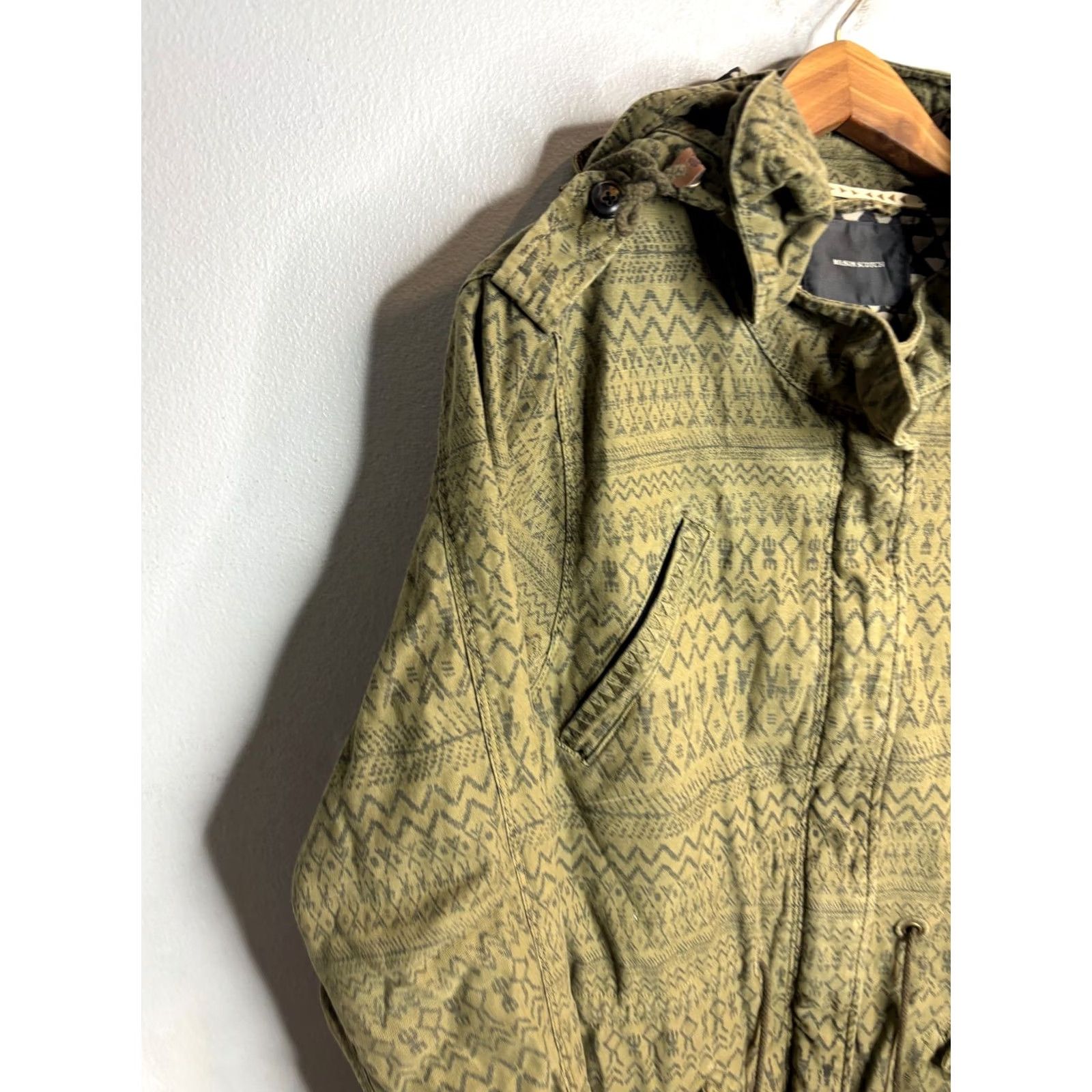 Maison Scotch Maison Scotch & Soda Military Hoodie Parka Jacket Green 4 Womens Mens Size 4 Green Size S / US 4 / IT 40 - 2 Thumbnail