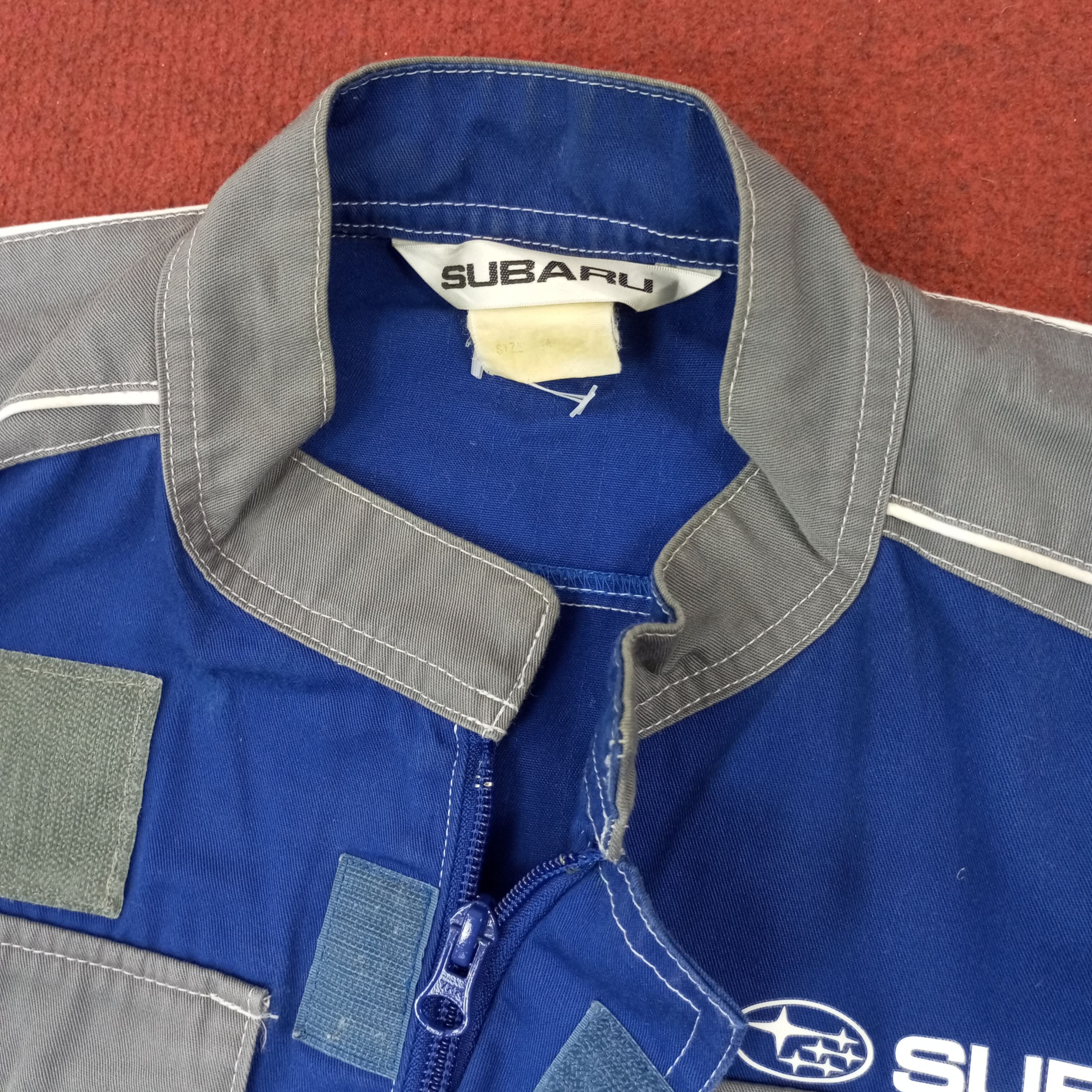 Japanese Brand × Vintage Subaru Japanese Motorsports Coverall Jacket c216n9 Size US M / EU 48-50 / 2 - 9 Thumbnail