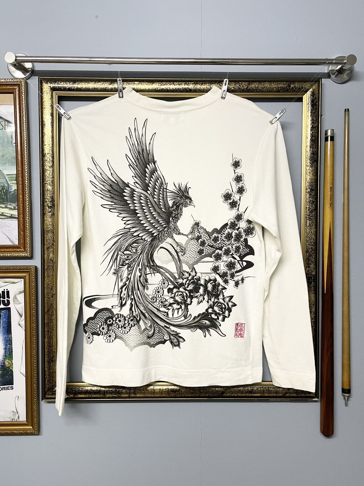 Designer Vintage Og 1990s Japan Designer Karakuri Tamashi Art Tshirt Size US S / EU 44-46 / 1 - 1 Thumbnail