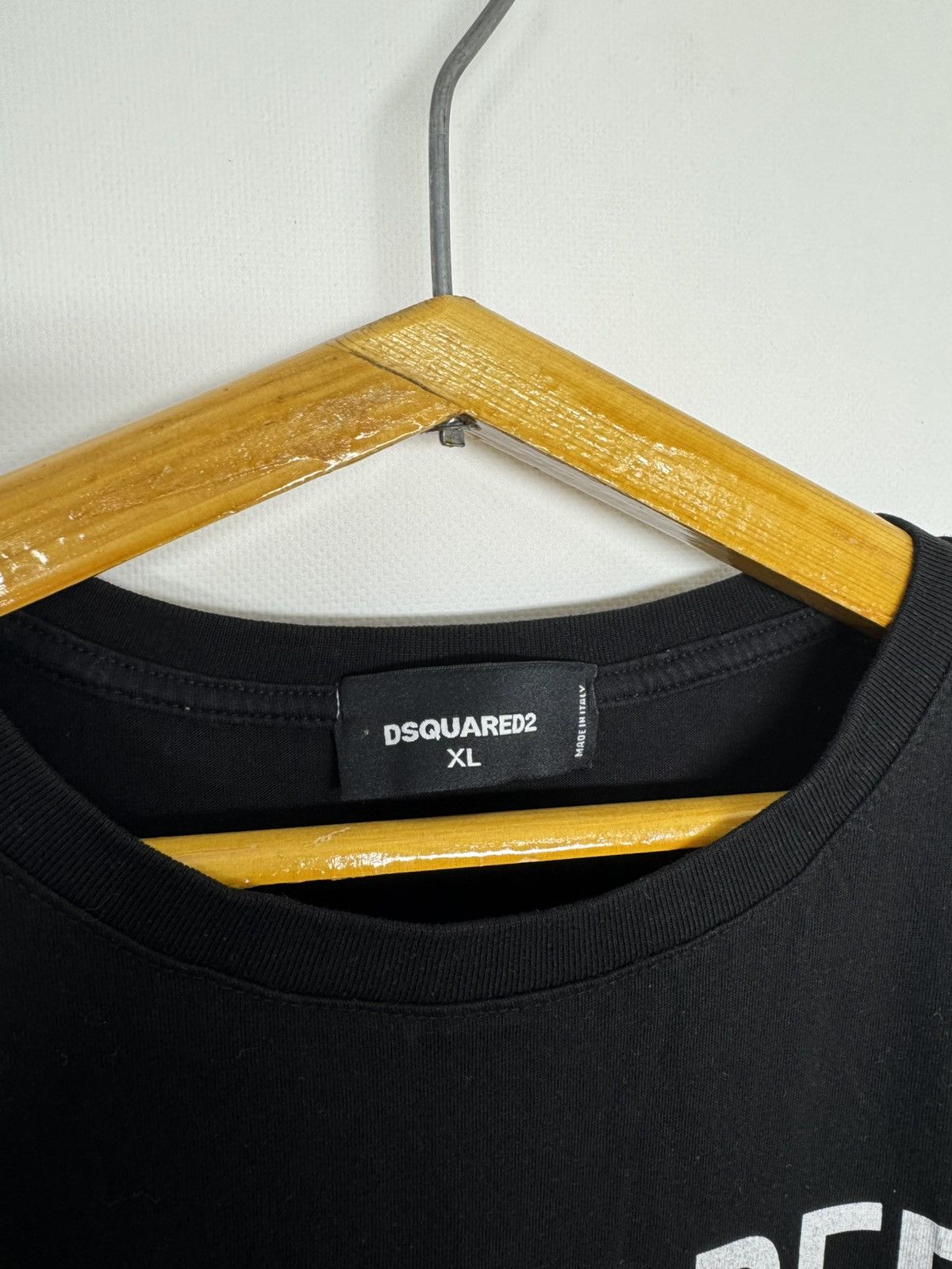 Dsquared2 Vinatage Disquared2 Icon Big Logo T-Shirt Size US XL / EU 56 / 4 - 6 Thumbnail