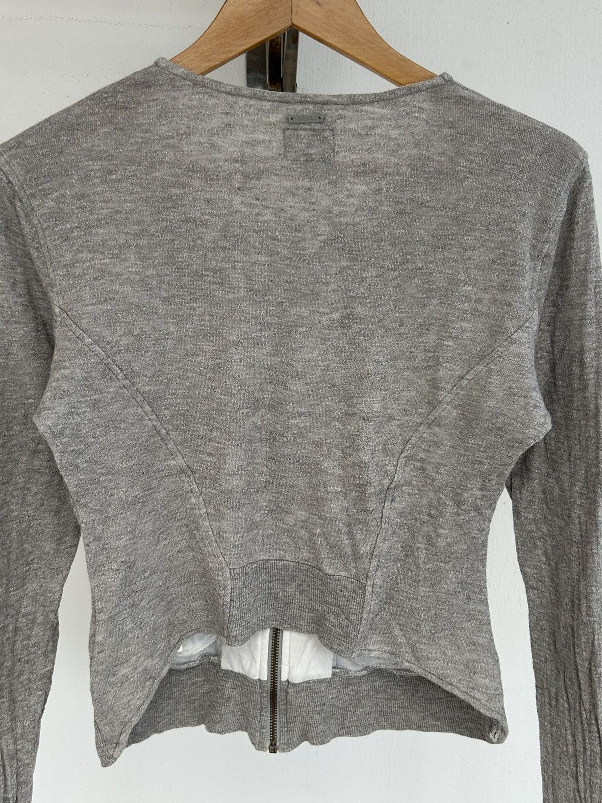 Diesel Diesel Avant Garde Gray Vintage Zip Up Jacket Size XS / US 0-2 / IT 36-38 - 6 Thumbnail